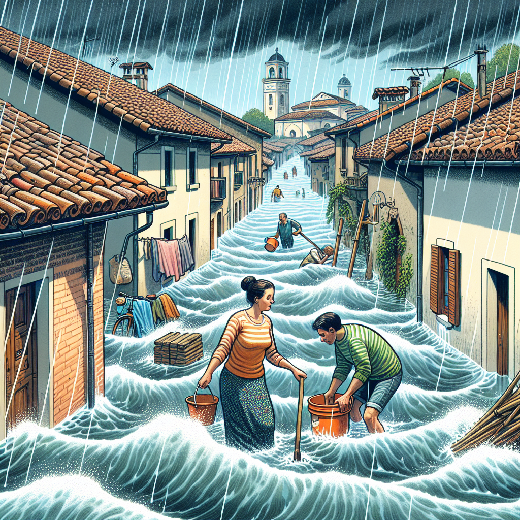 Severe Weather Alert Northern Italy Battles Intense Flooding from Torrential Rains