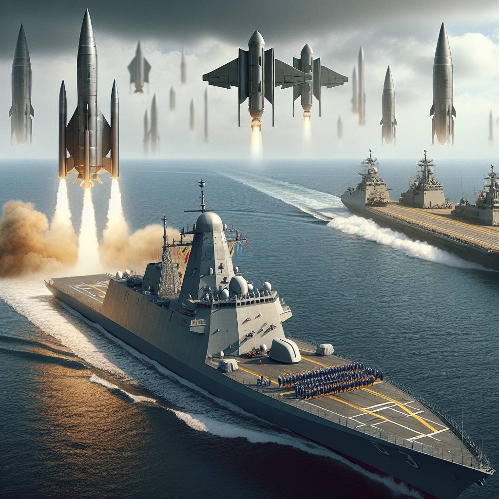 Emerging Korean Naval Power: New Destroyer Launch and Missile Tests