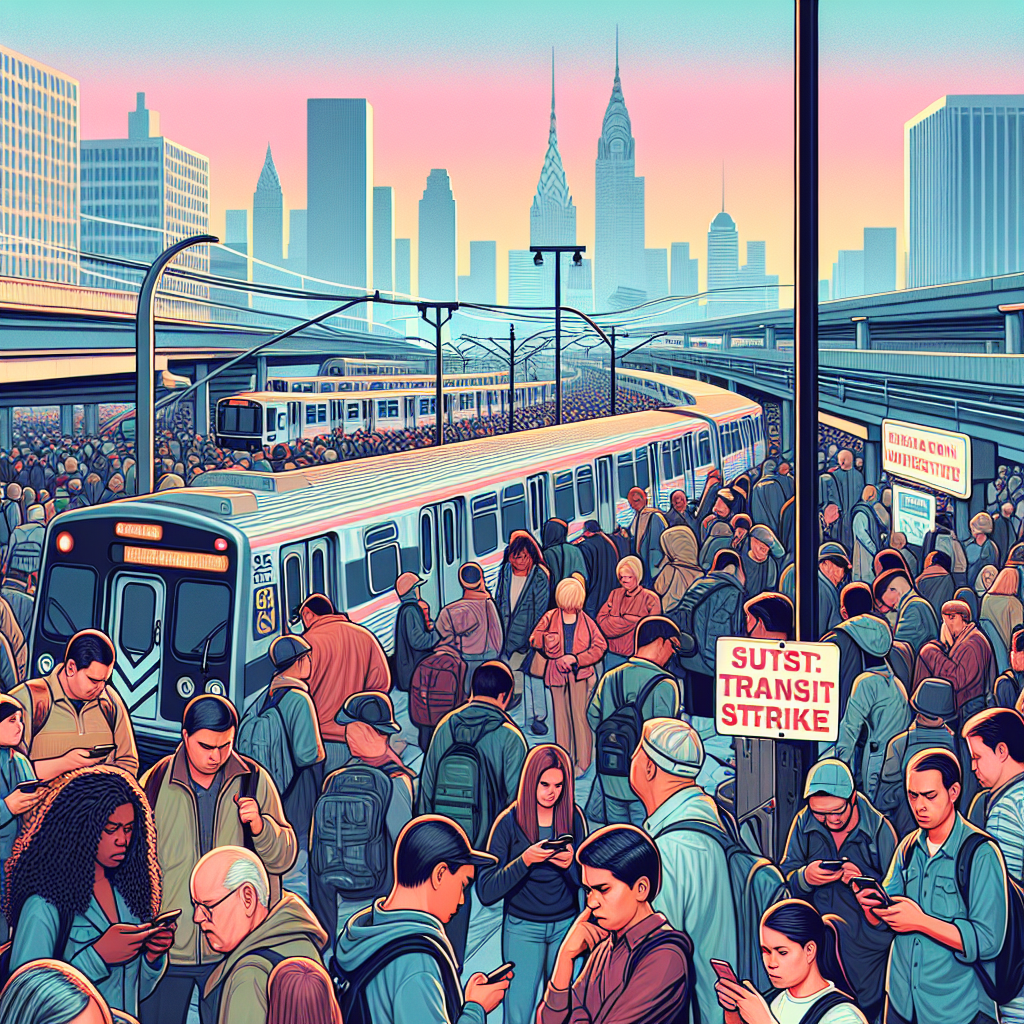 Historic NJ Transit Strike Unleashes Commuter Chaos Across Region